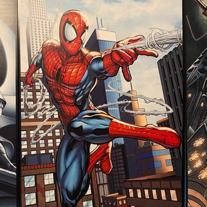 スパイダーマン オリジナルアートプリント - Etsy 日本