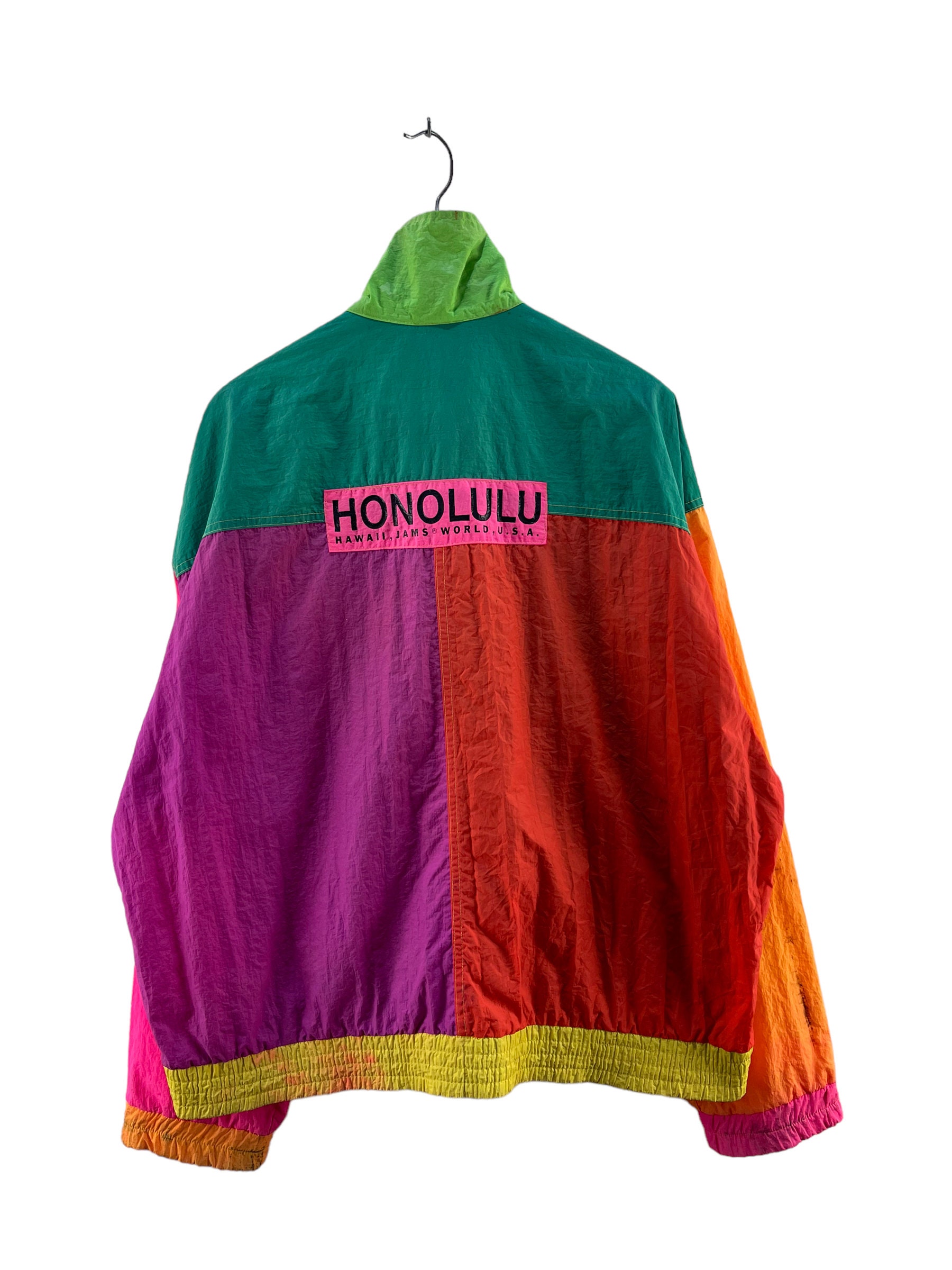 Vintage Jams World Honolulu Multicolor Jacket - Etsy
