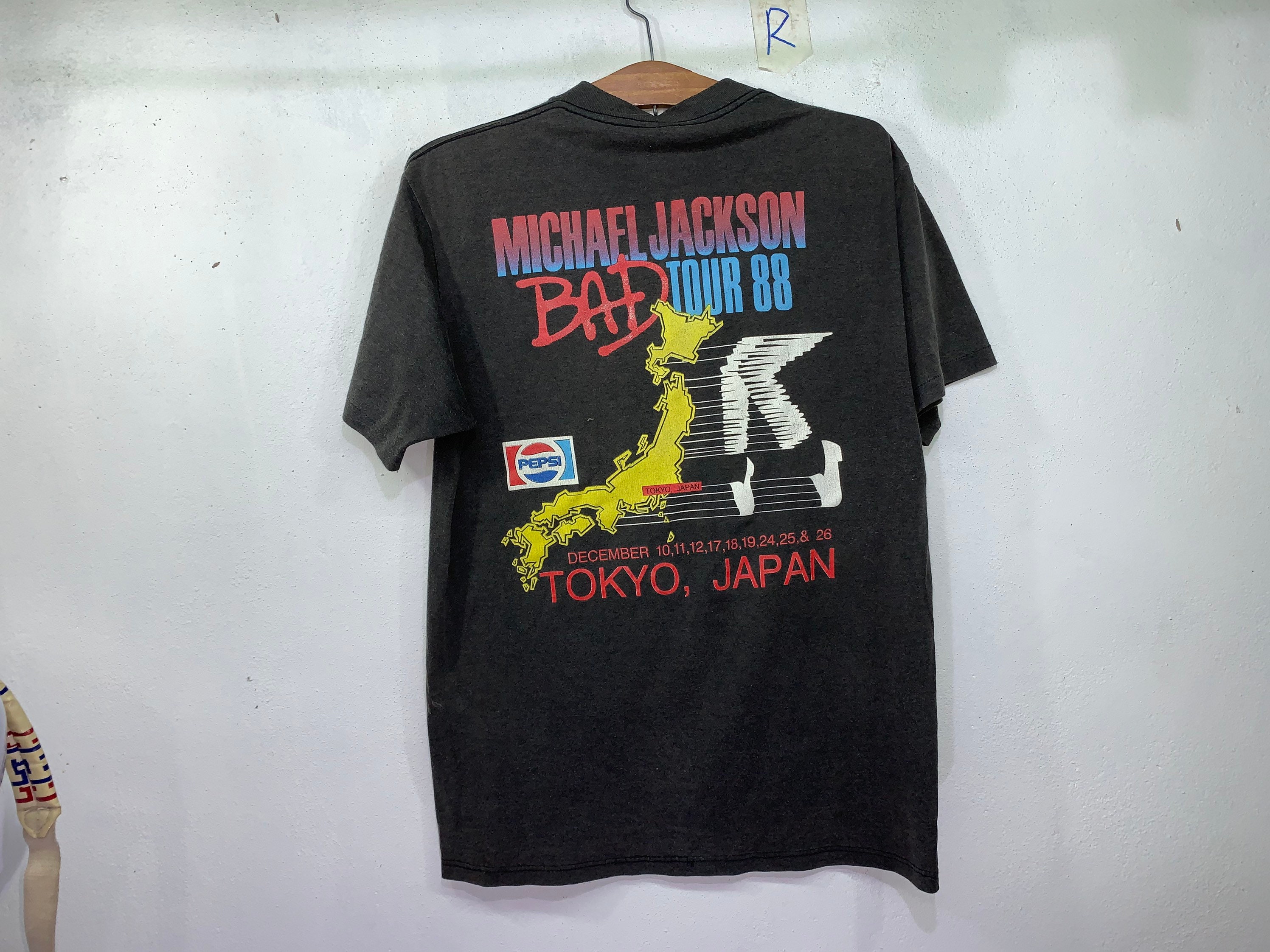 Vintage Michael Jackson Bad Tour Tokyo Japan 1988 King of Pop Beat