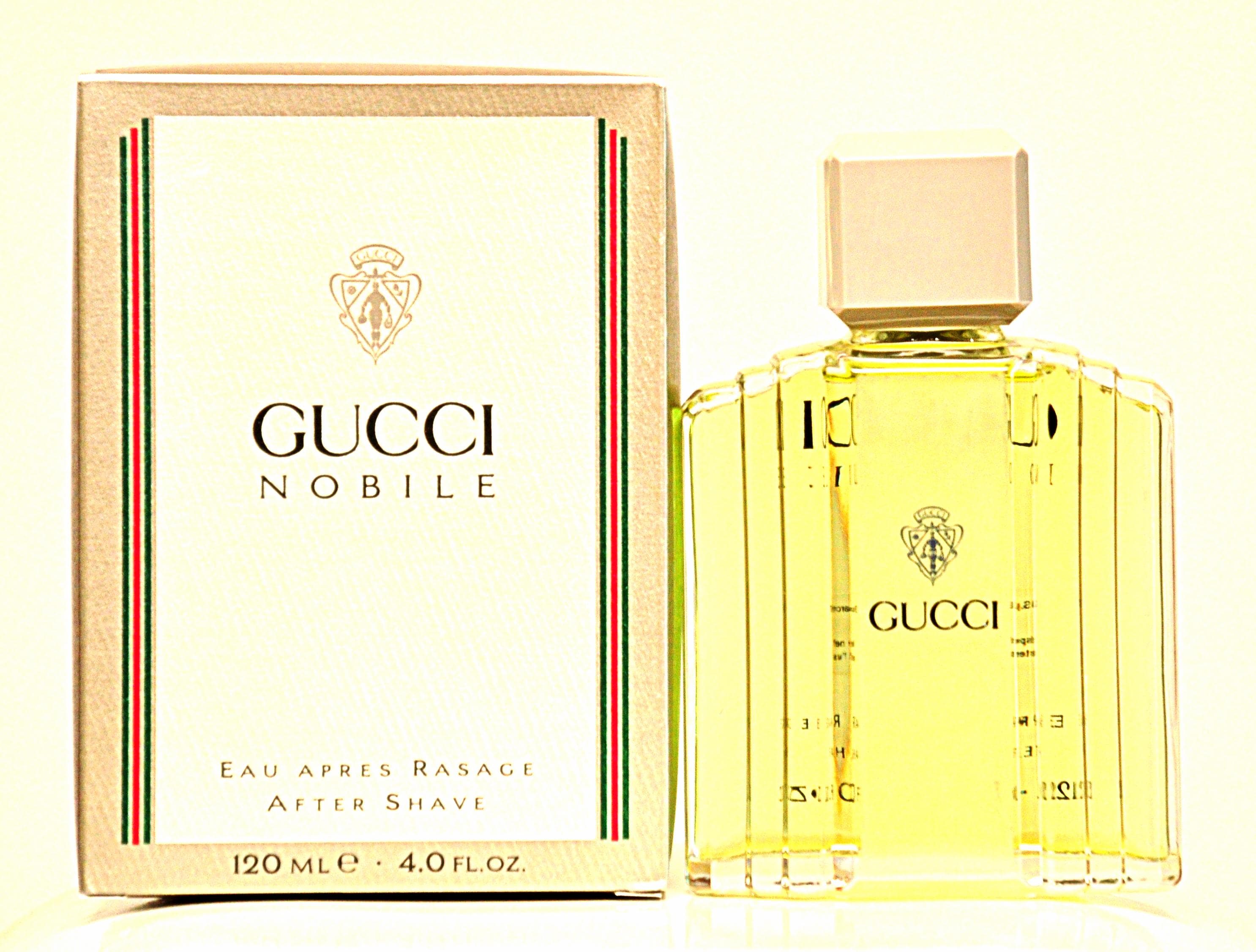 Gucci Nobile After Shave 120ml 4 Fl. Oz. Splash Not Spray Perfume