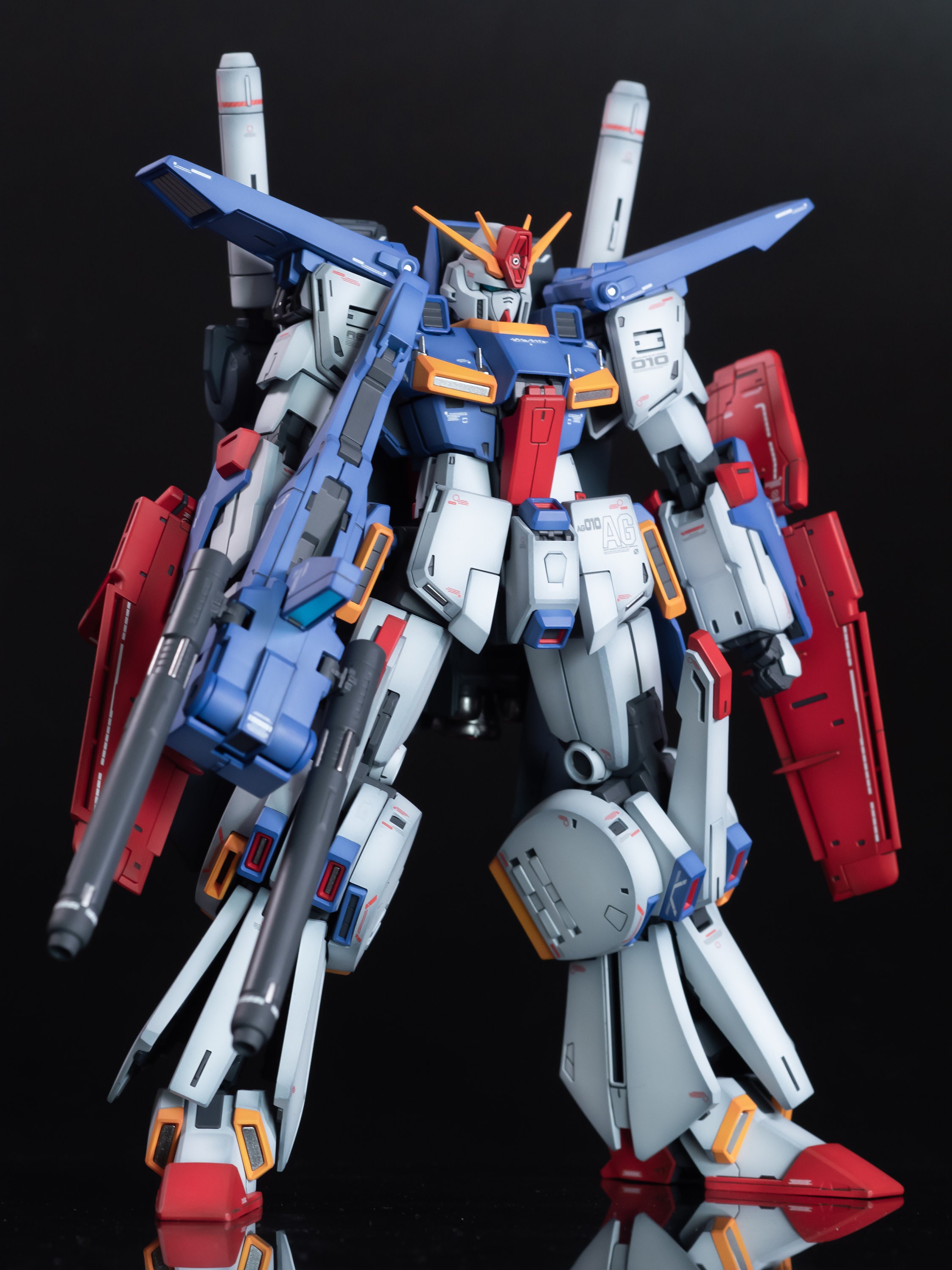 バンダイ MG 1/100 「ZZガンダム Ver.Ka」 塗装済み - Etsy 日本
