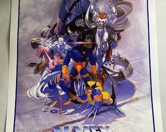 X-men Children of the Atom Poster - CPS2 Capcom - Etsy