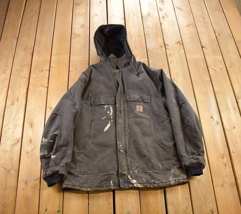 Vintage 1990s Carhartt Winter Jacket / Workwear / Streetwear