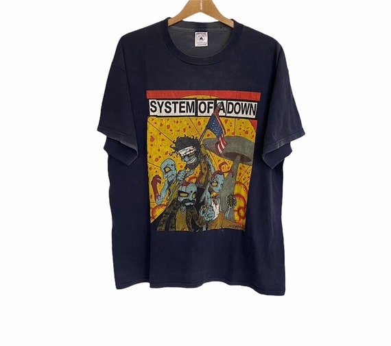 Vintage SOAD System of A Down America Flag L Size - Etsy