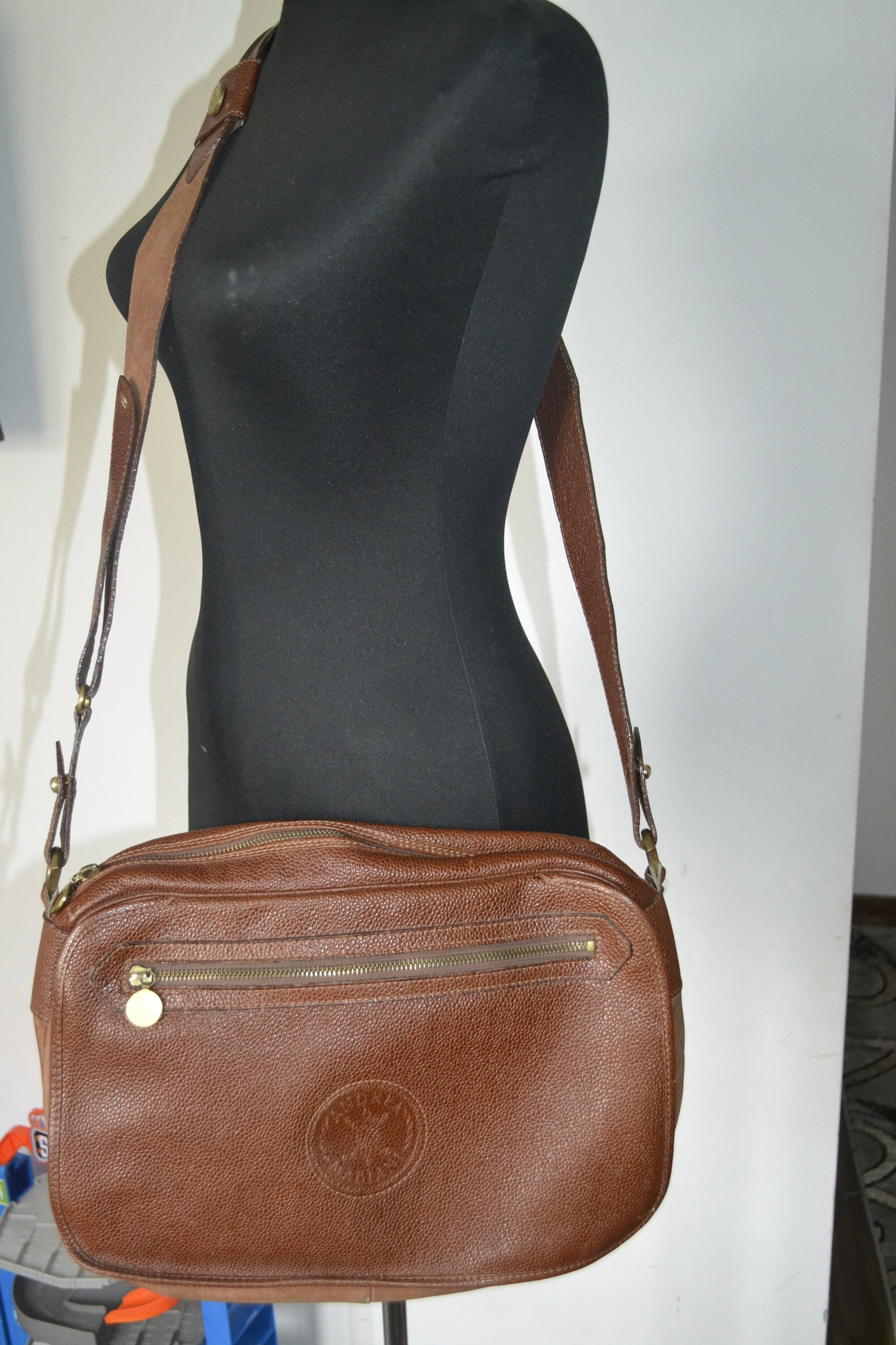 ヴィンテージ アンドレア マビアーニ レザーバッグ - Etsy 日本