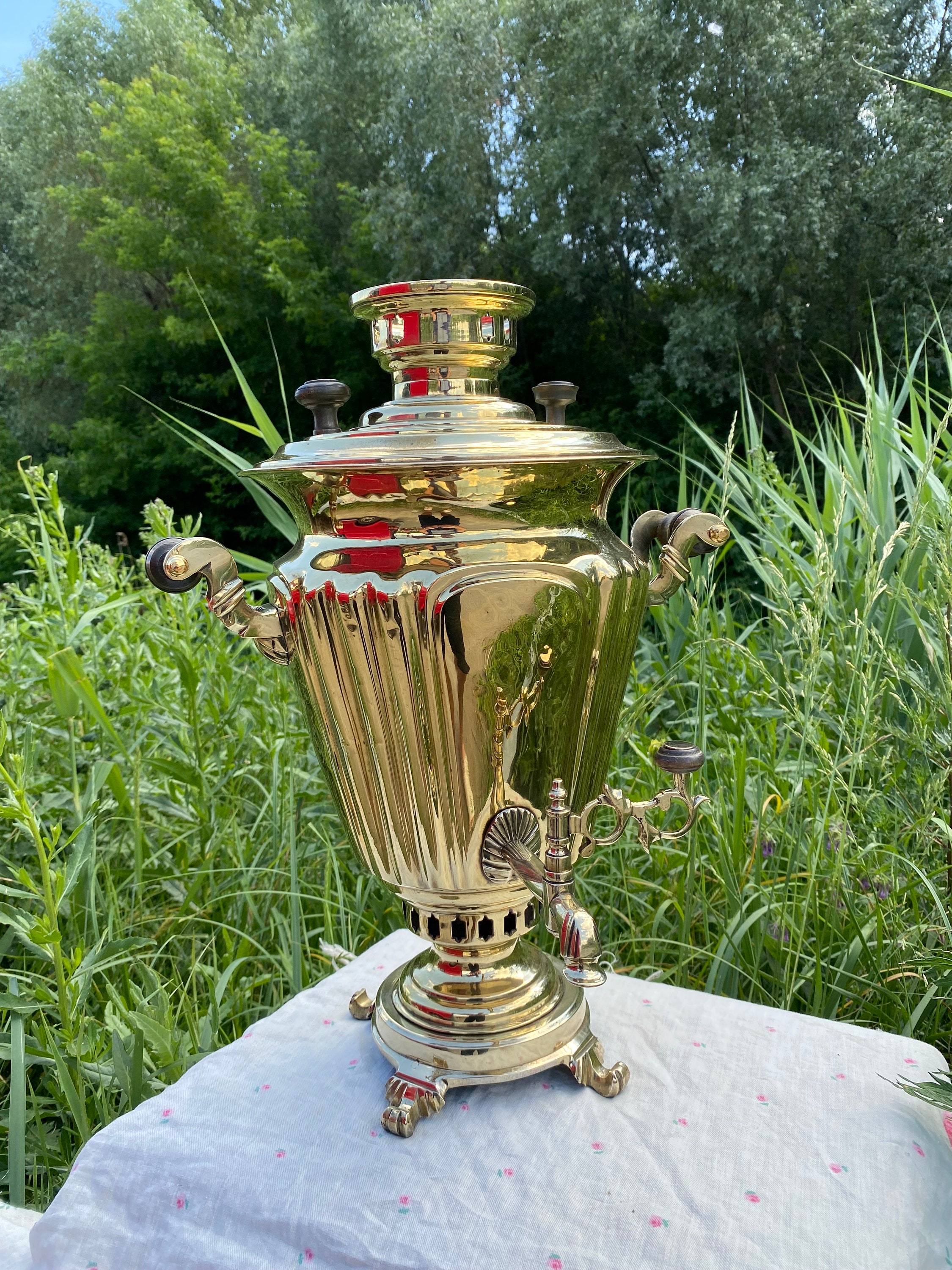 アンティーク バタショフ サモワール ソビエト製ティーポット