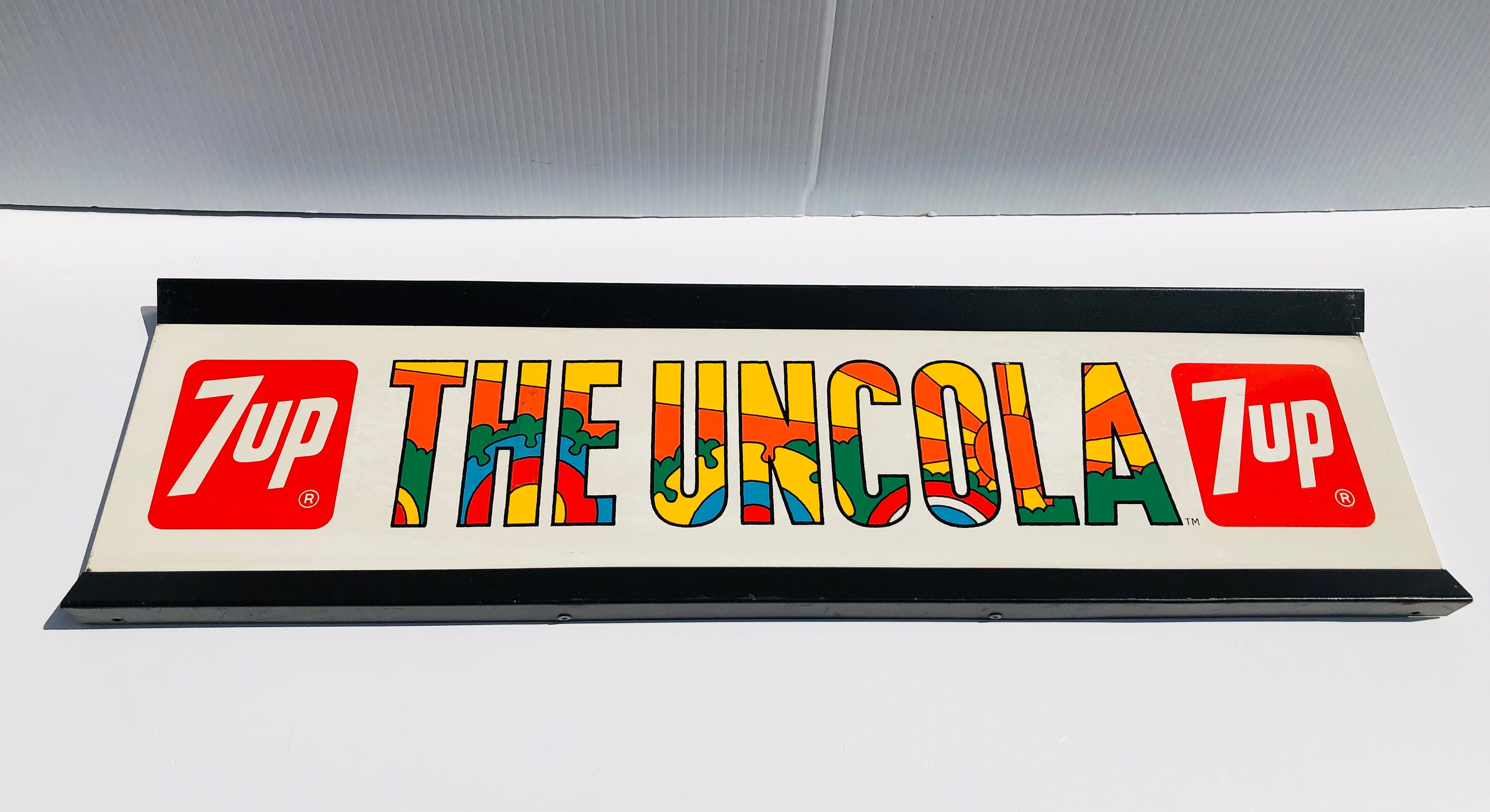 1970's ヴィンテージ Peter Max 7up ピーターマックス 大 Vintage