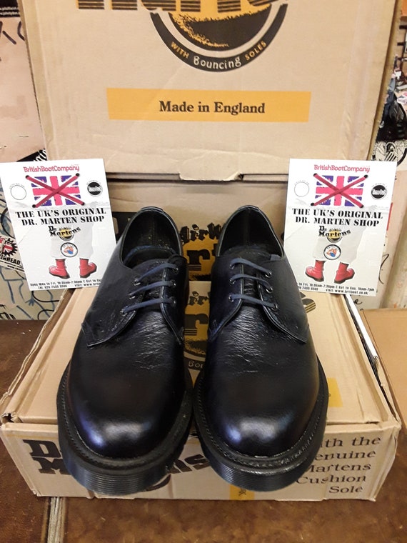 Dr Martens 1461 Made in England Navy Analine Various Sizes - Etsy