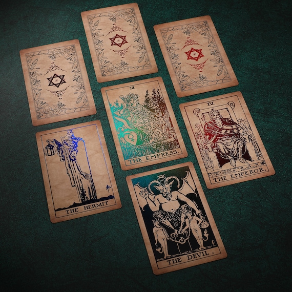The Neo Rider Tarot Collection - the Antique Deck , 78 Tarot Decks