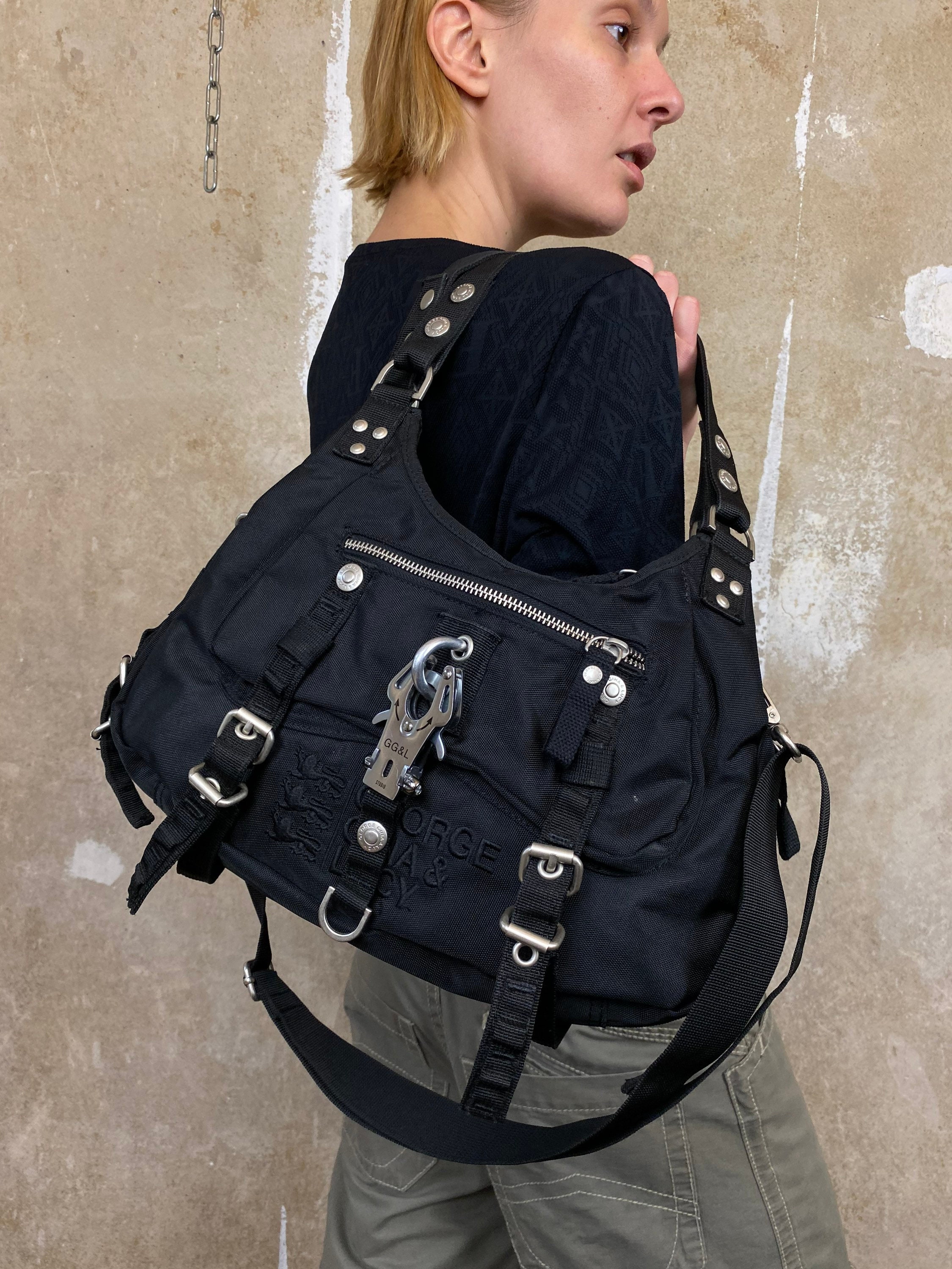 GGL George Gina Lucy Shoulder Bag | Y2K Rave & Utility Bag - Etsy
