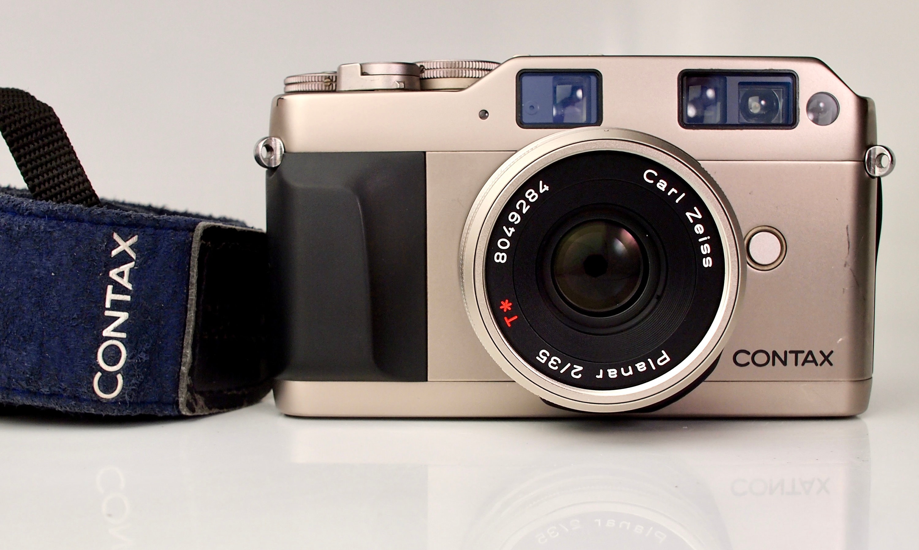 Contax G1 Titanium Green Label Premium Rangefinder Film Camera