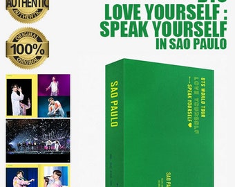 BTS World Tour Love Yourself Speak Sao Paulo 2 DVD Full Set - Etsy