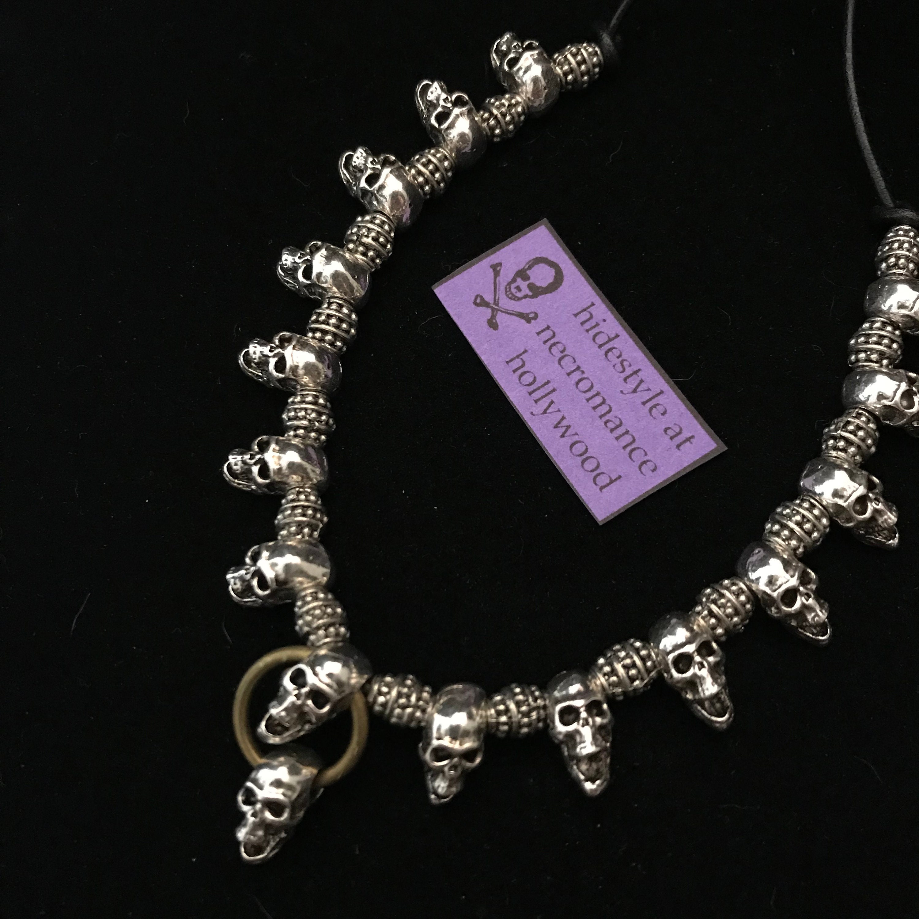 Hideネックレス H101BRAS//ネクロマンス Hidestyle ネックレス