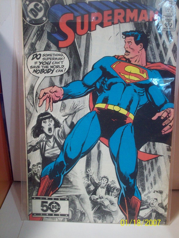 スーパーマン #413 スーパーマン セーブ・ザ・ワールド VG-VF