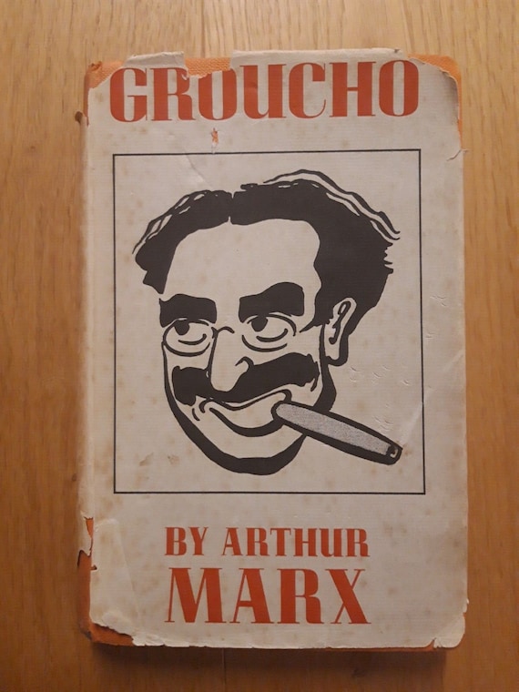 Groucho Marx Poster. Redrawing of Arthur Marx Book 'groucho'. Duck