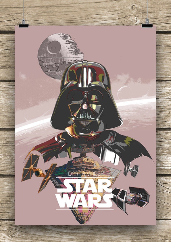 ダース・ベイダーのポスター、スター・ウォーズのポスター、スター