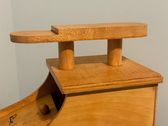 Vintage Shoe Shine Box ~ Rise N Shine ~ Wooden Storage - Etsy