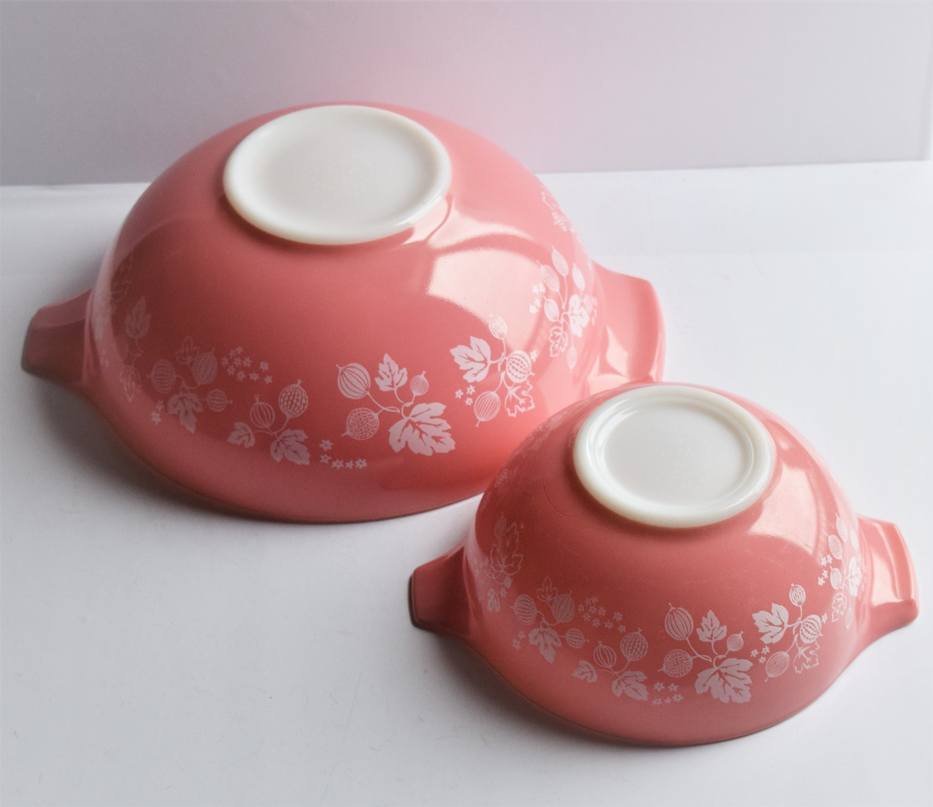 パイレックス ピンク グースベリー シンデレラ ミキシングボウル 4個