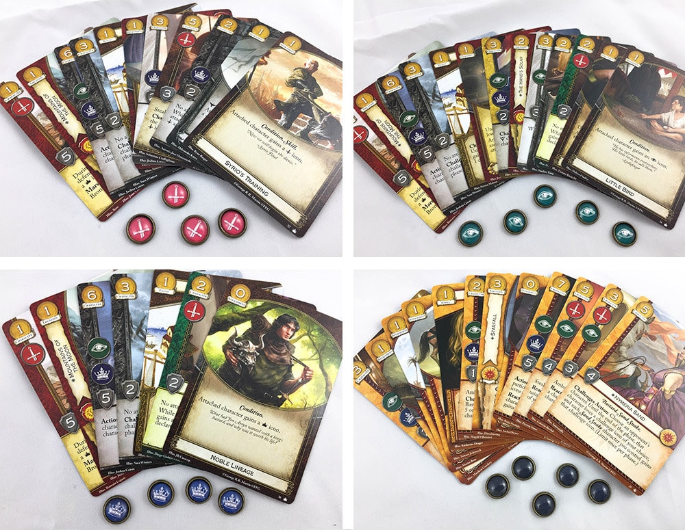 Game of Thrones LCG the Card Game 2nd Edition Token Sets