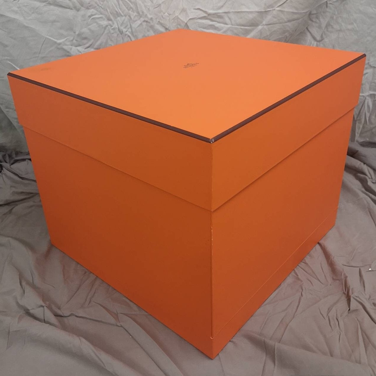 Extra Large Hermes Orange Box Authentic Fashion Accessories