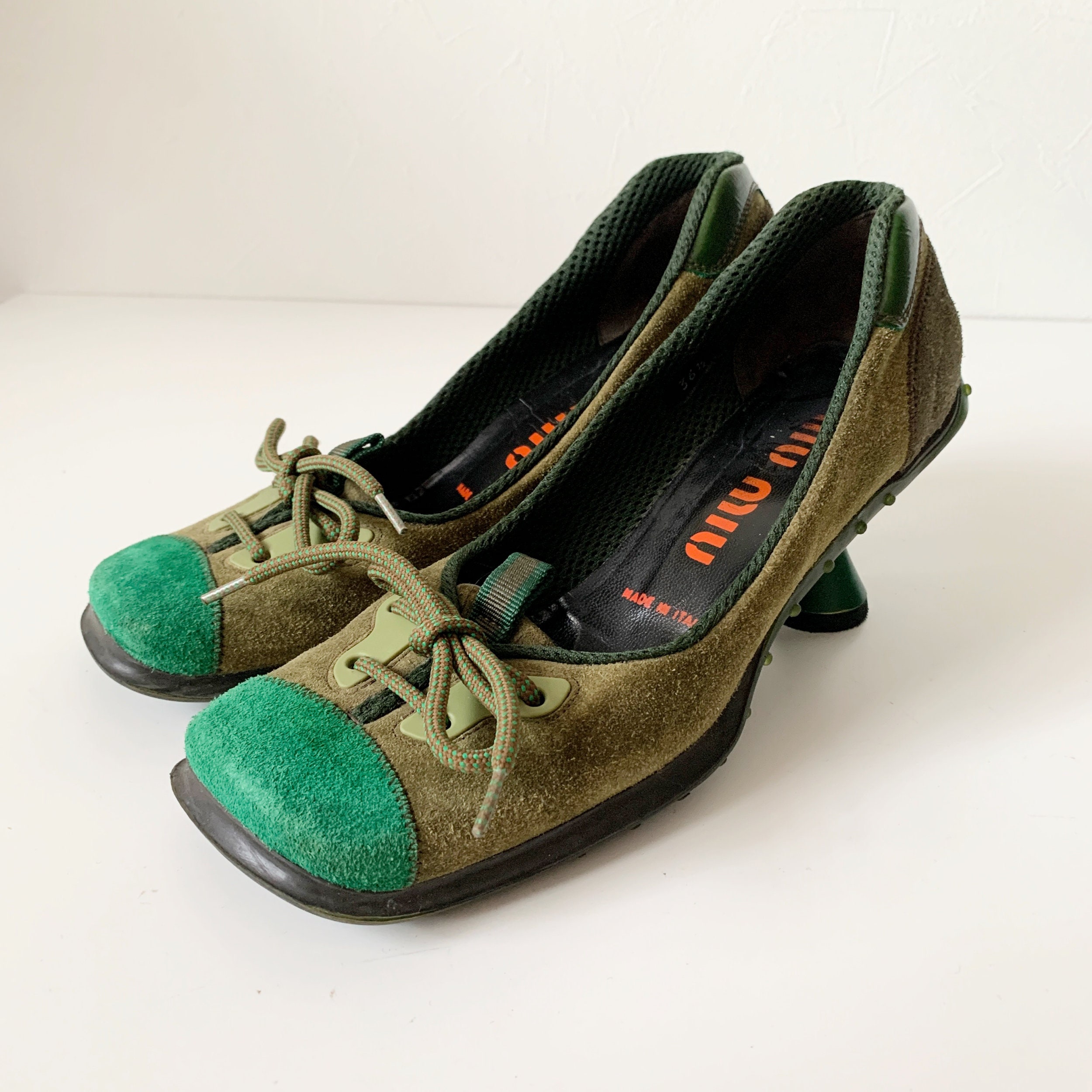 Miu Miu 1999 FW Archive Vintage Bubble Sole Shoes - Etsy