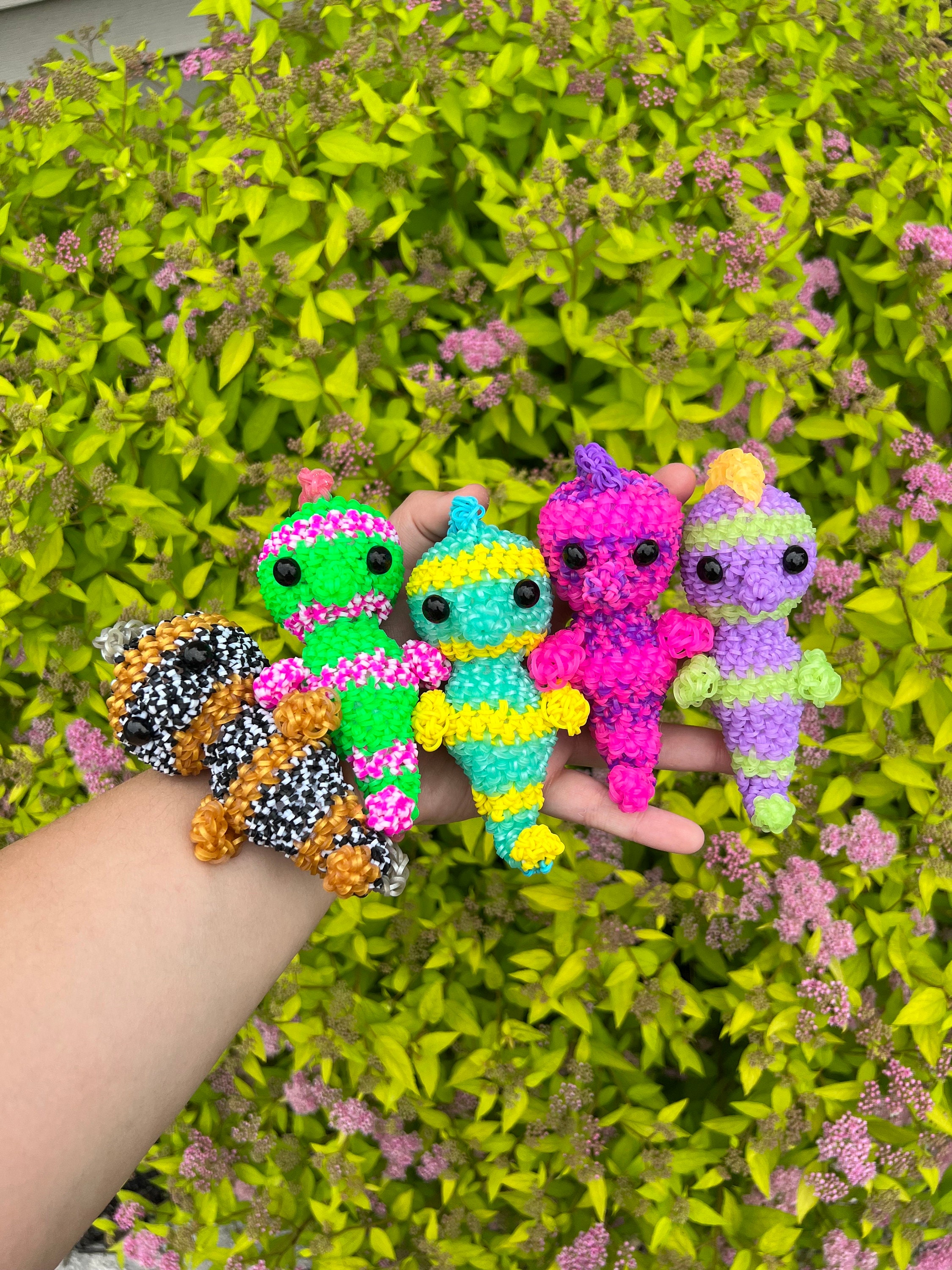 Loomigurumi Seahorse Rainbow Loom Figure - Etsy