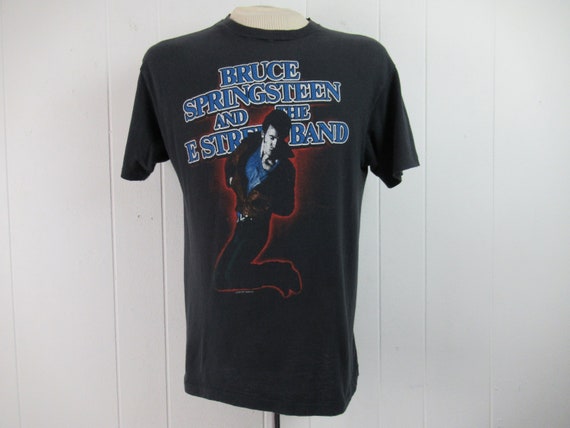 Vintage T Shirt, Bruce Springsteen T Shirt, Concert Tour T Shirt
