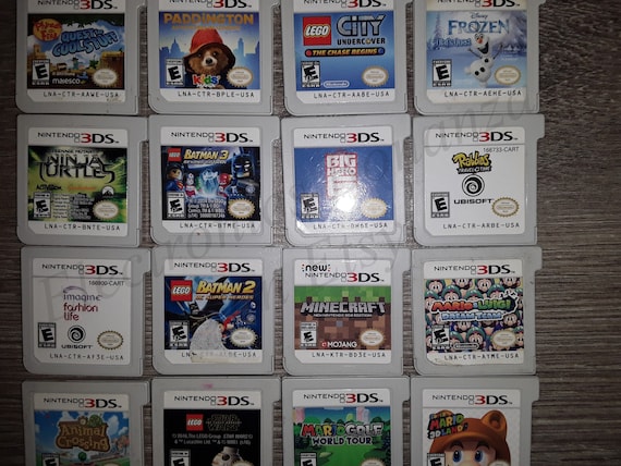 Authentic Nintendo 3DS Games - Etsy