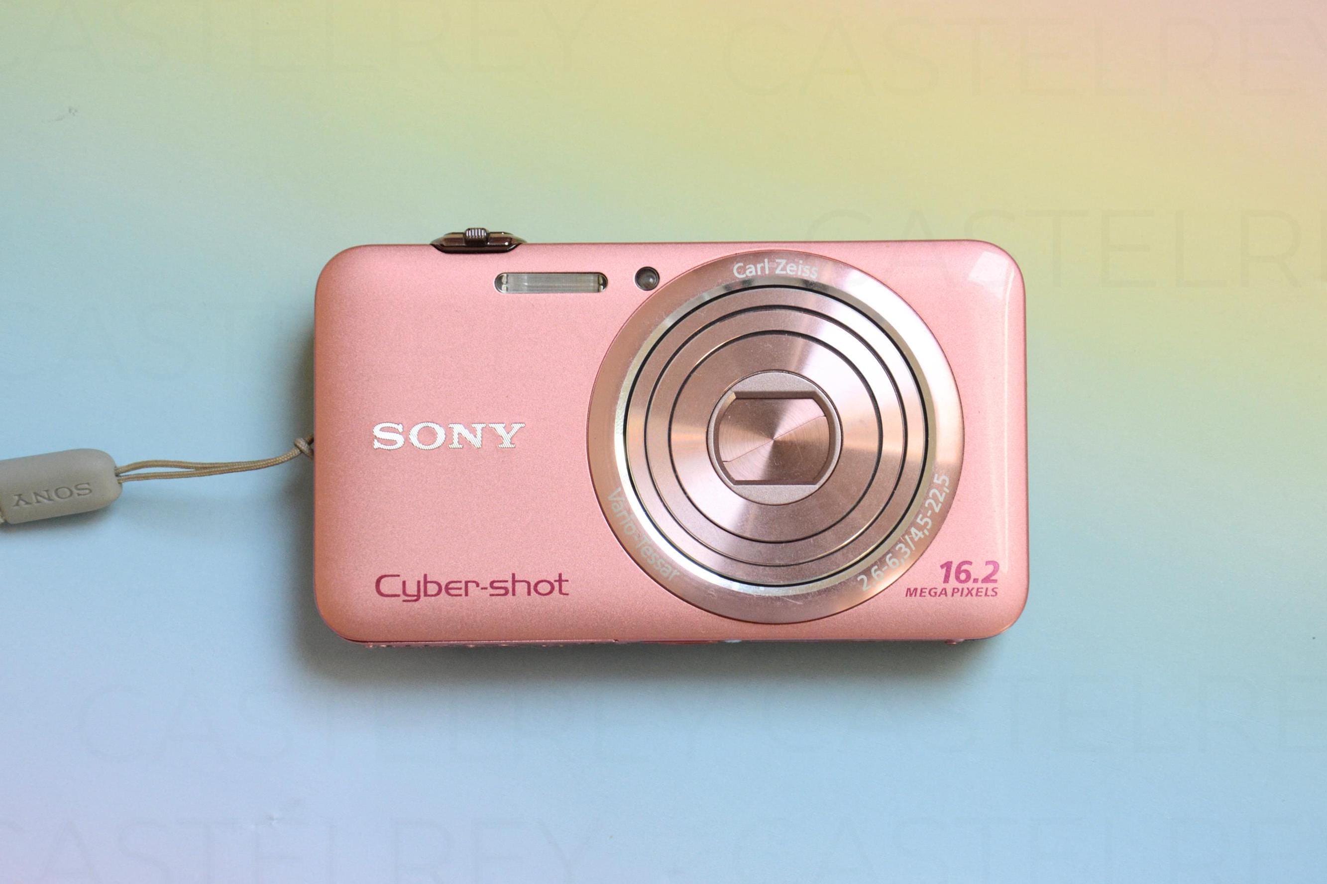Sony Cyber-shot DSC-WX7, Pink Digital Camera + Charger + Memory