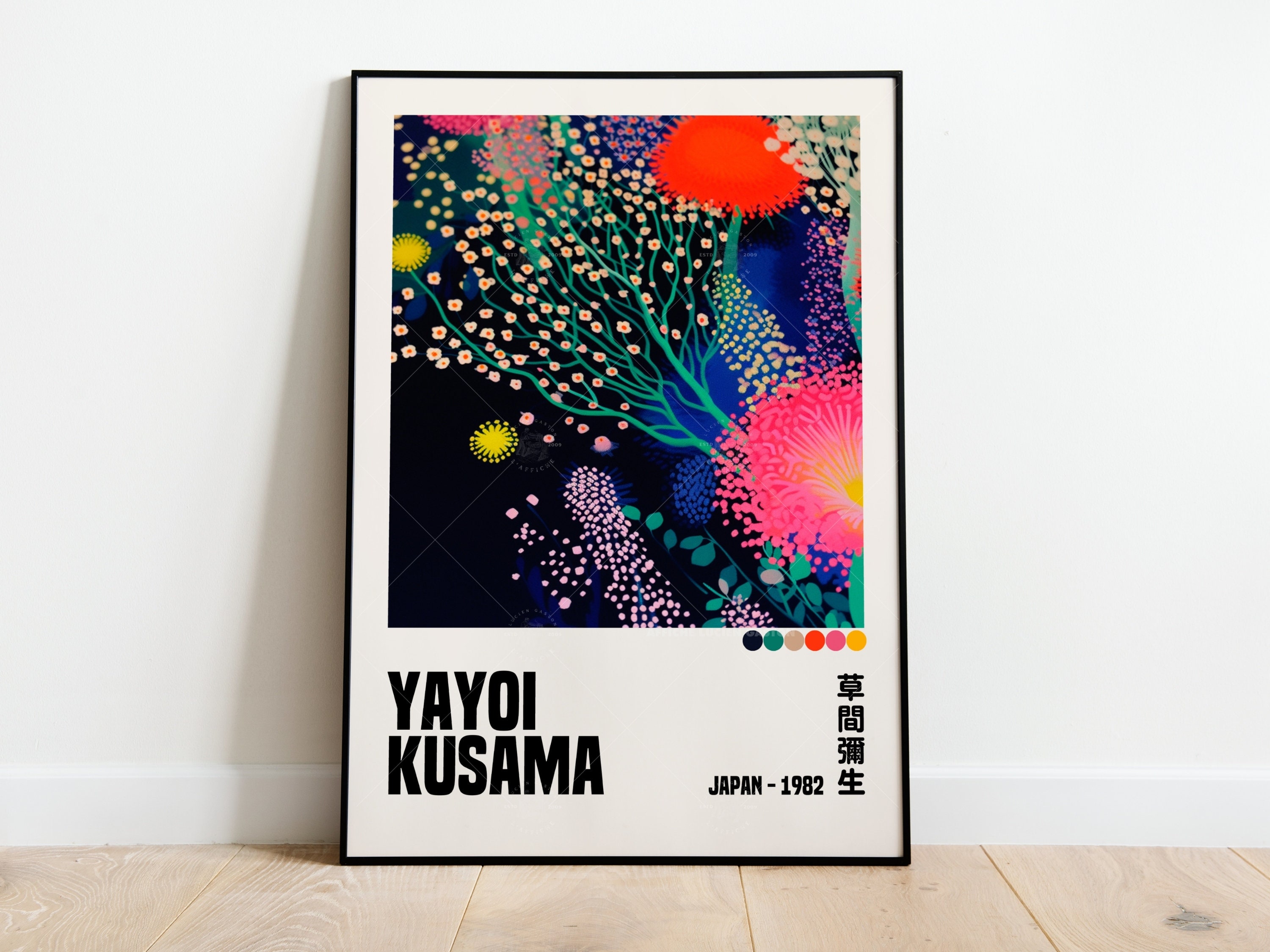 草間彌生ポスター、草間彌生ポスター、装飾ポスター、アートポスター