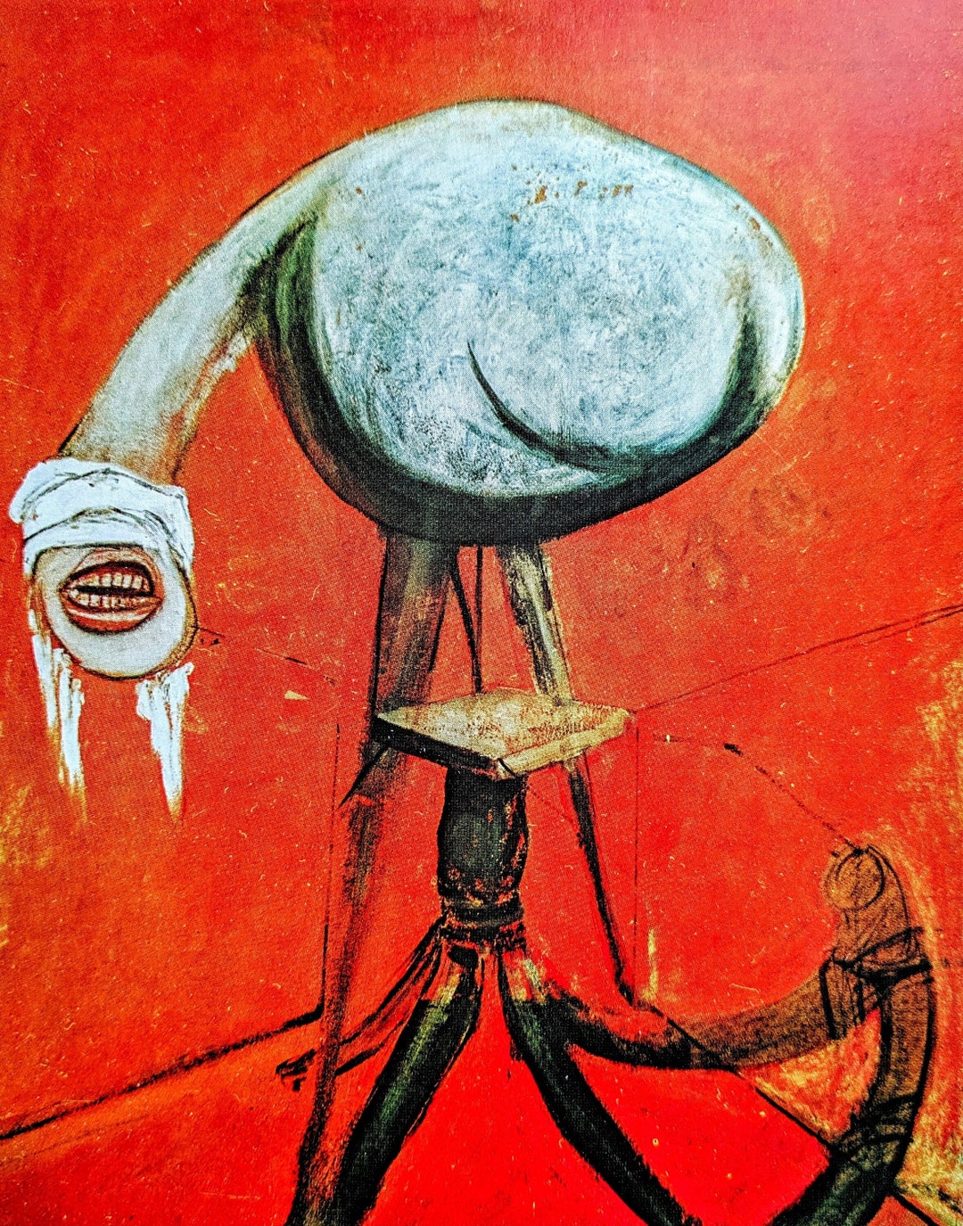 1975 Francis Bacon Three Studies for Figures at the Base of a