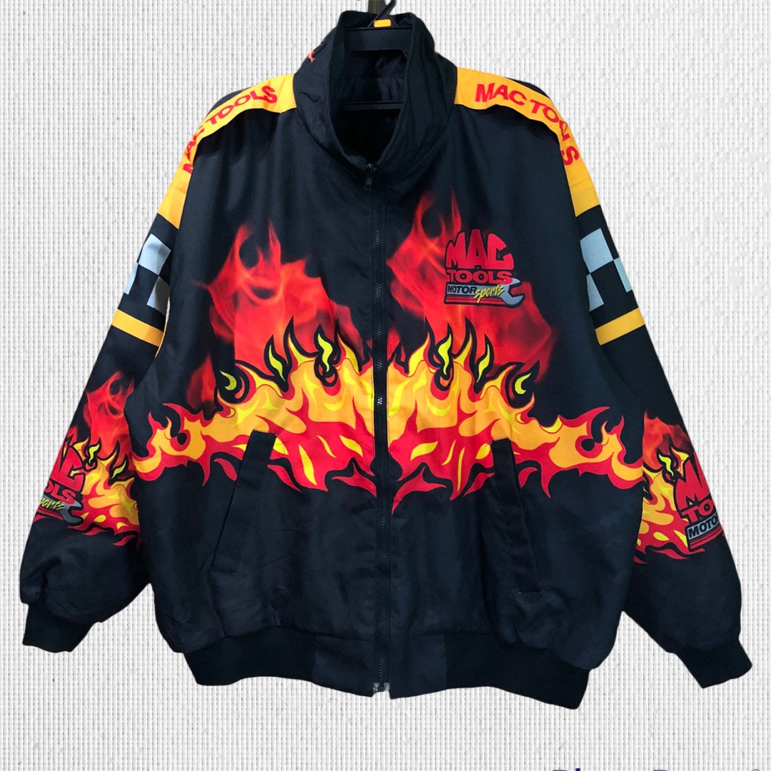 Vintage Mac Tools Motorsport Flames Swingster Racing Jacket - Etsy