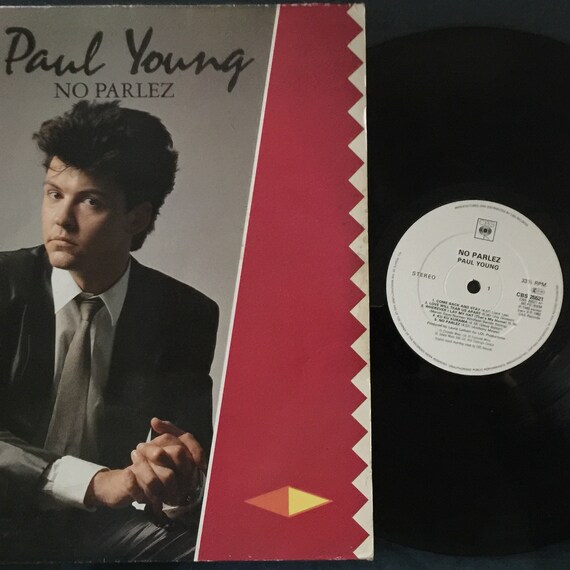 英LP Paul Young No Parlez UK盤ステレオ ポール・ヤング 英LP Paul