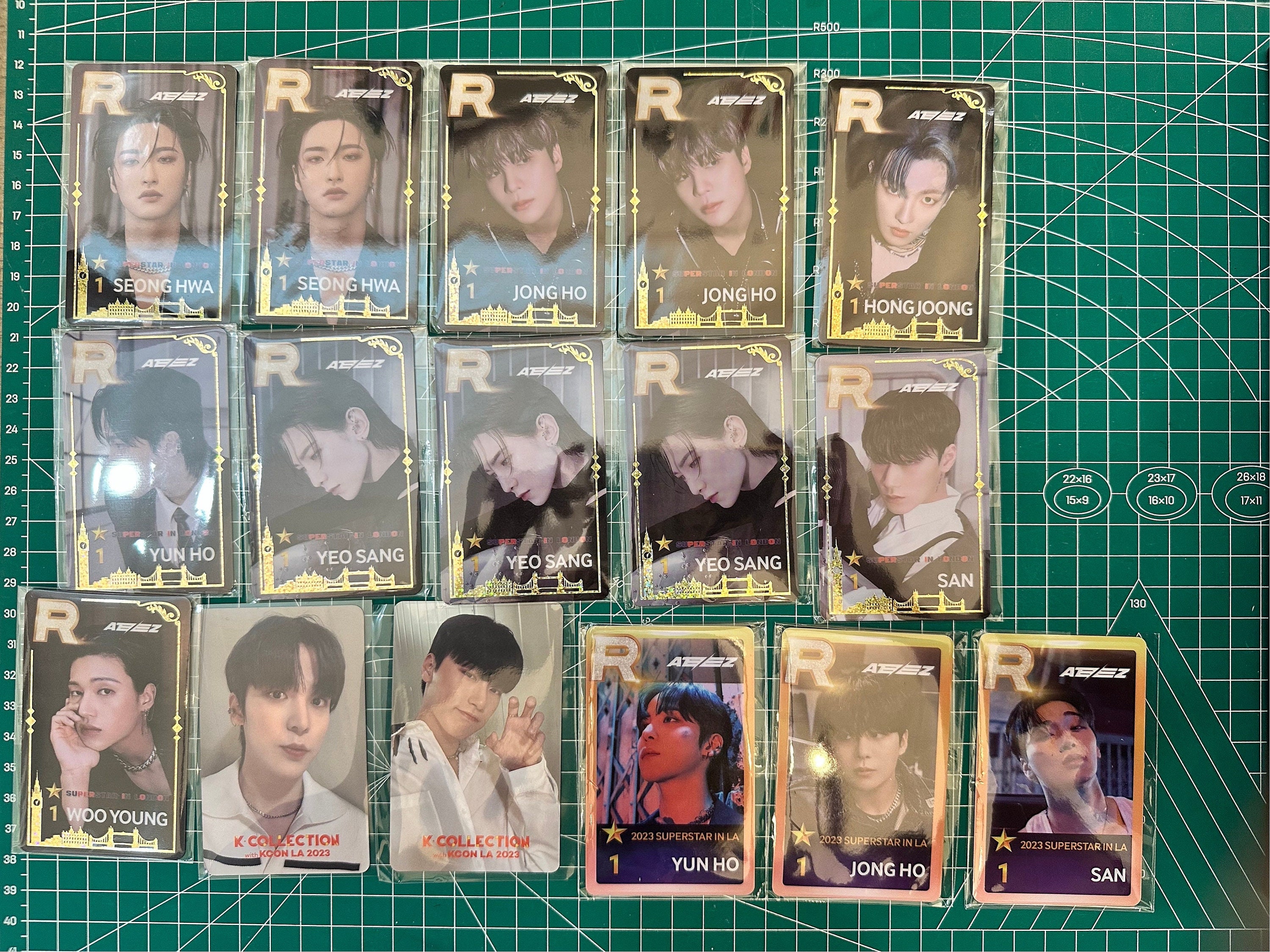 Ateez Superstar UK and LA Pcs - Etsy
