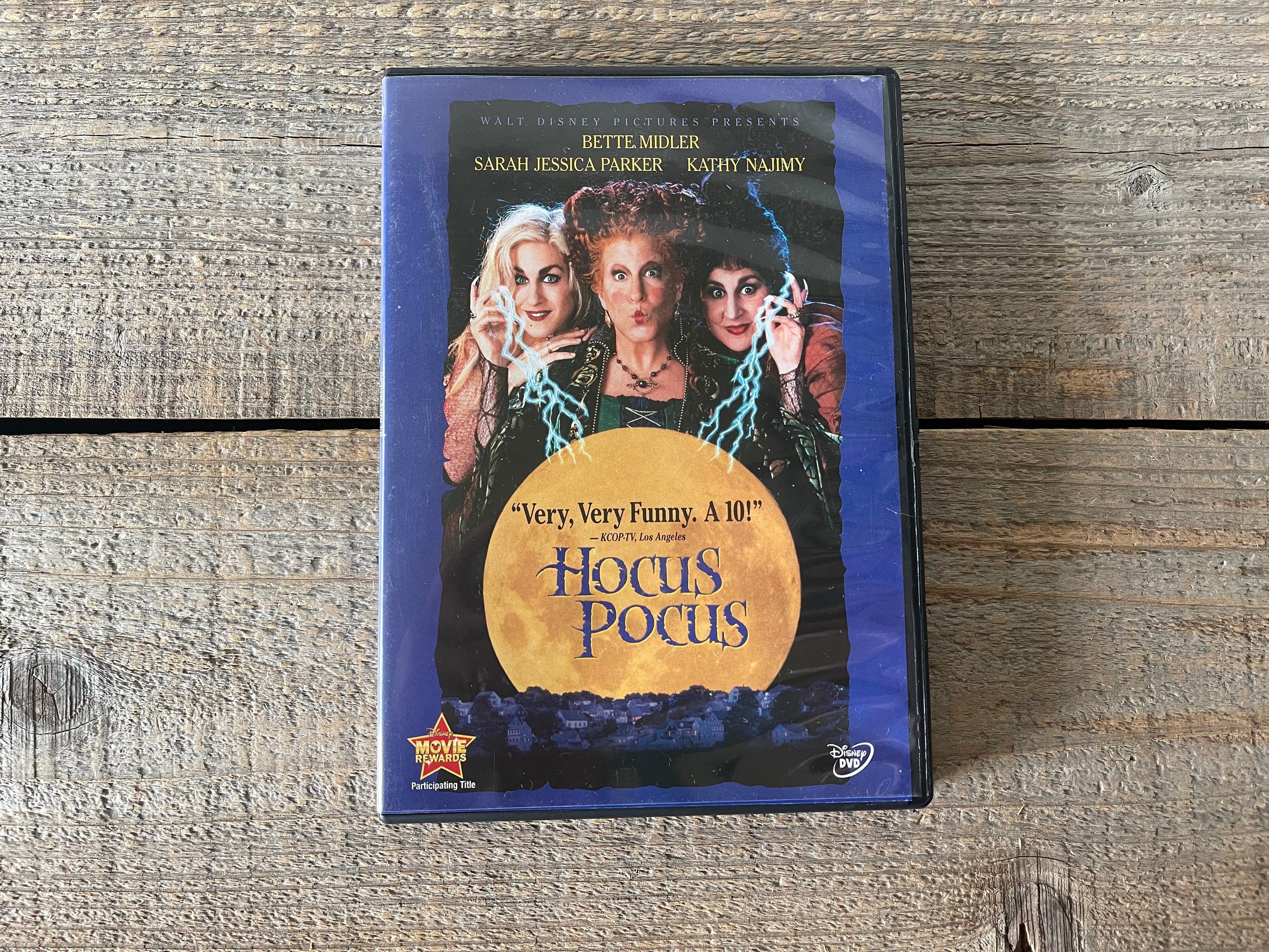 Hocus Pocus DVD Movie // Bette Midler, Sarah Jessica Parker, Kathy