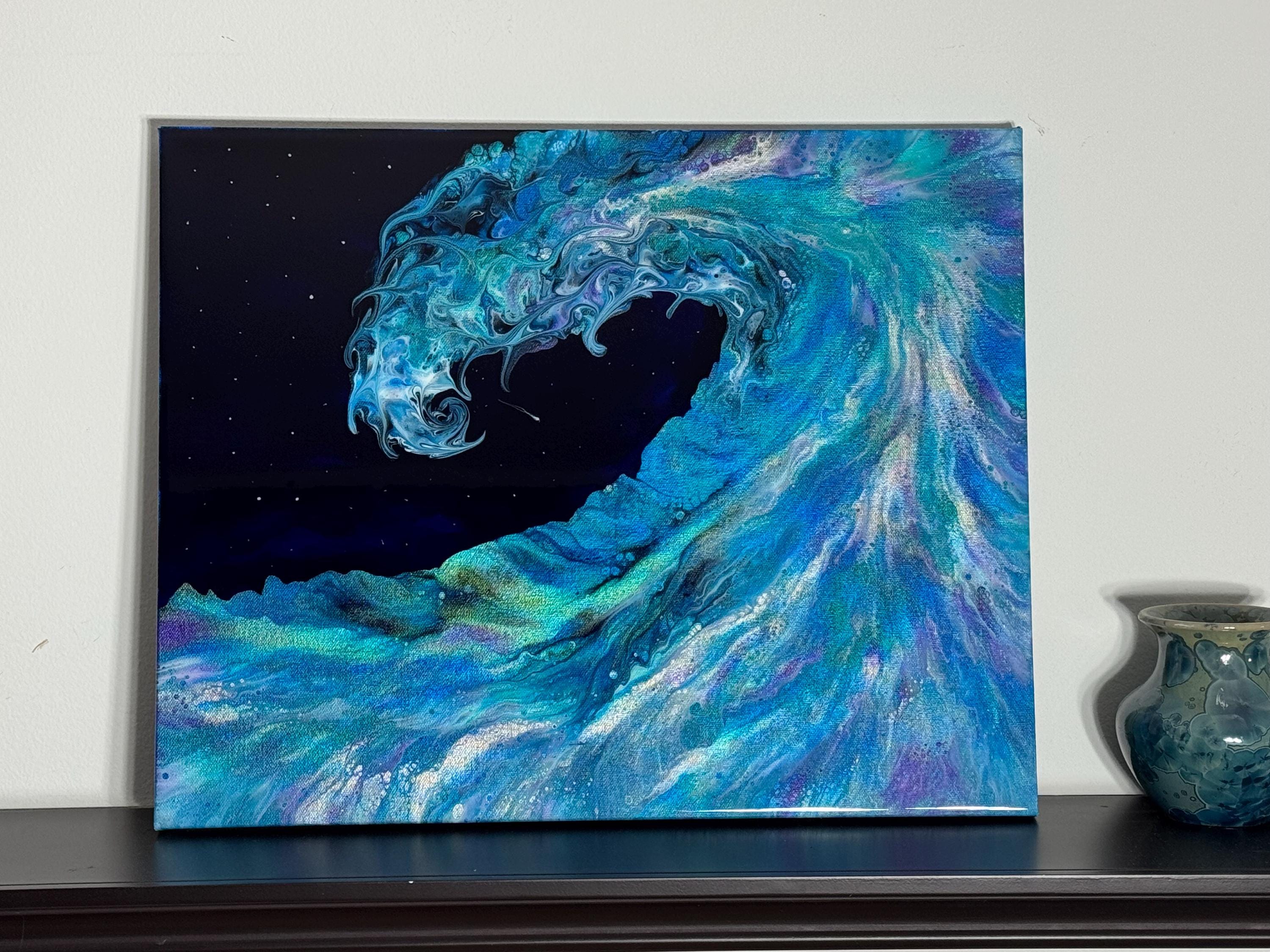 Midnight Wave (16x20)