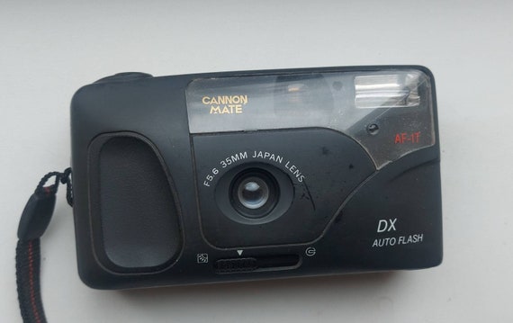 Rare Film Camera Canon Mate DX Auto Flash 35mm - Etsy