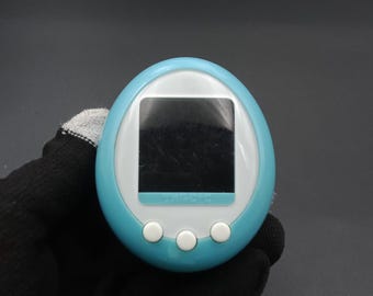 たまごっちID L 日本版、レアグリーンシェル、中古、ヴィンテージ