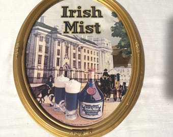 Jameson Irish Whiskey , Glue Chipped Goldleaf Irish Pub/bar