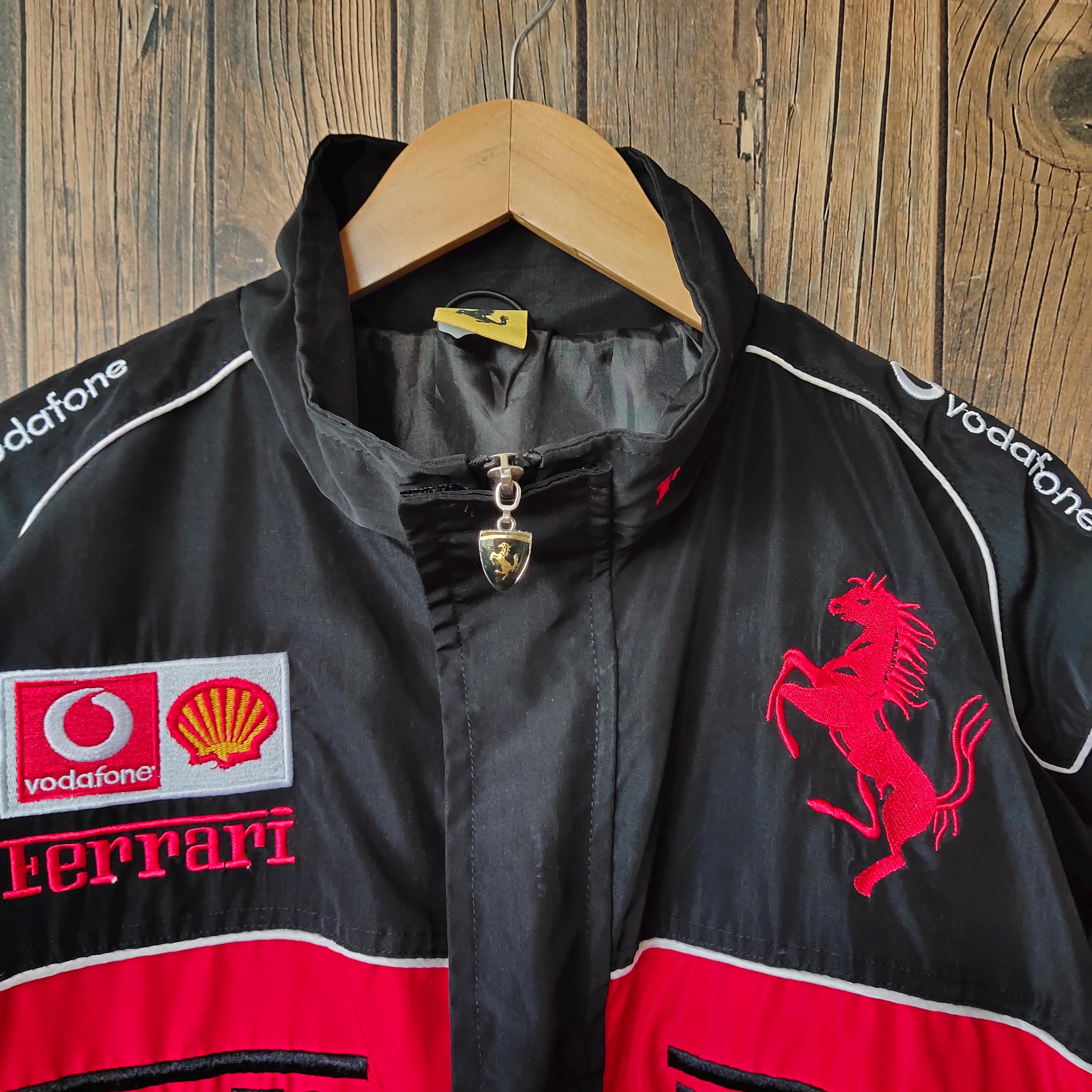 Vintage 90er Jahre Ferrari F1 Racing Jacke Ferrari Pullover