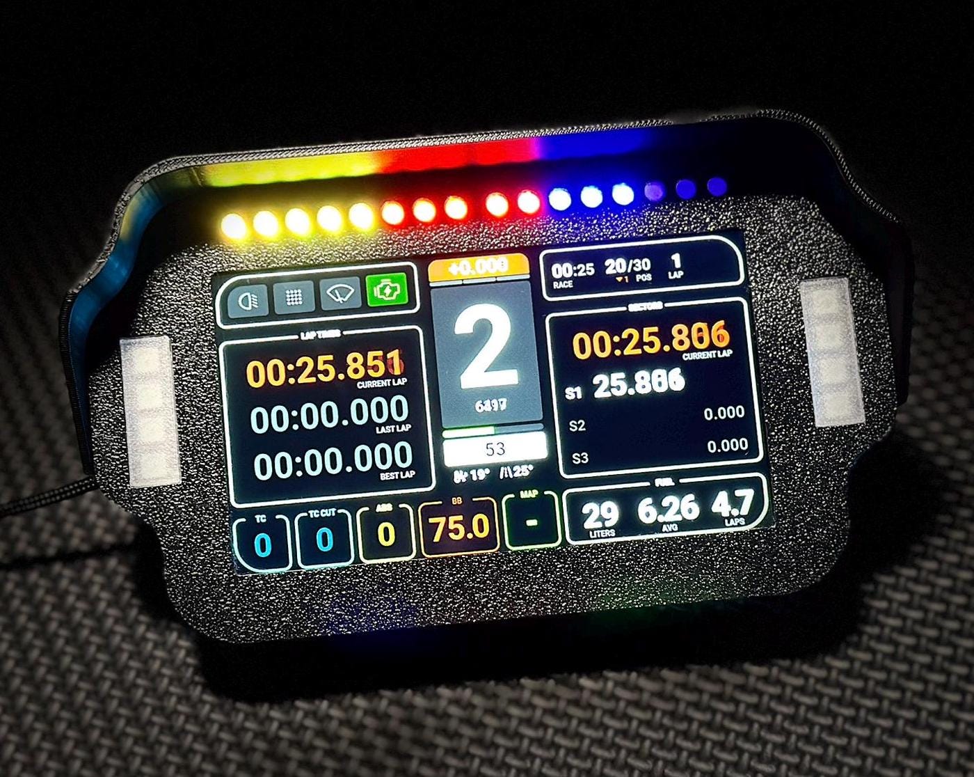 Sim Racing Dashboard/ddu 5 Inch Chimaera Racing CR-5 Pro - Etsy