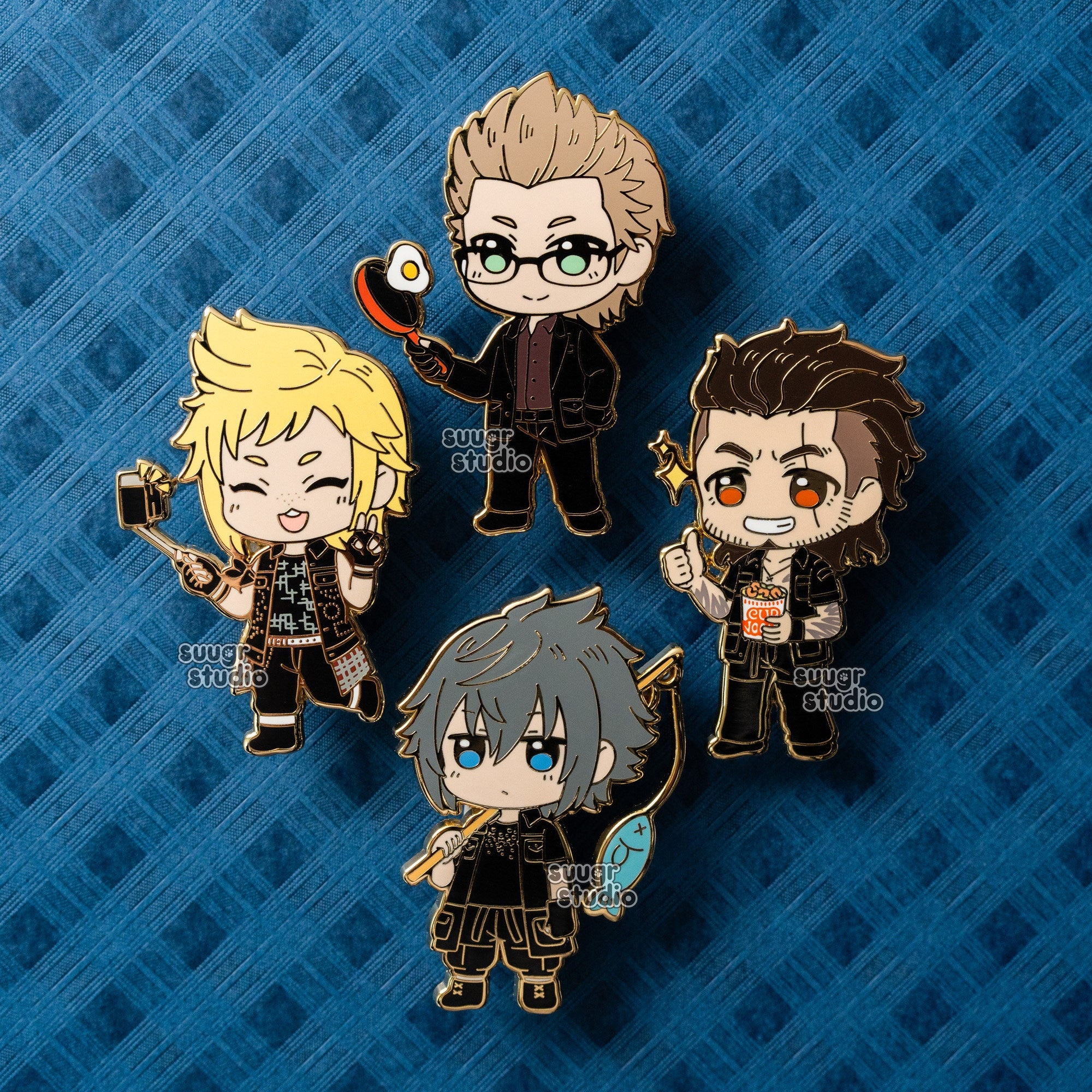 FF15 ノクティス・プロンプト・イグニス・グラジオラス ハードエナメル