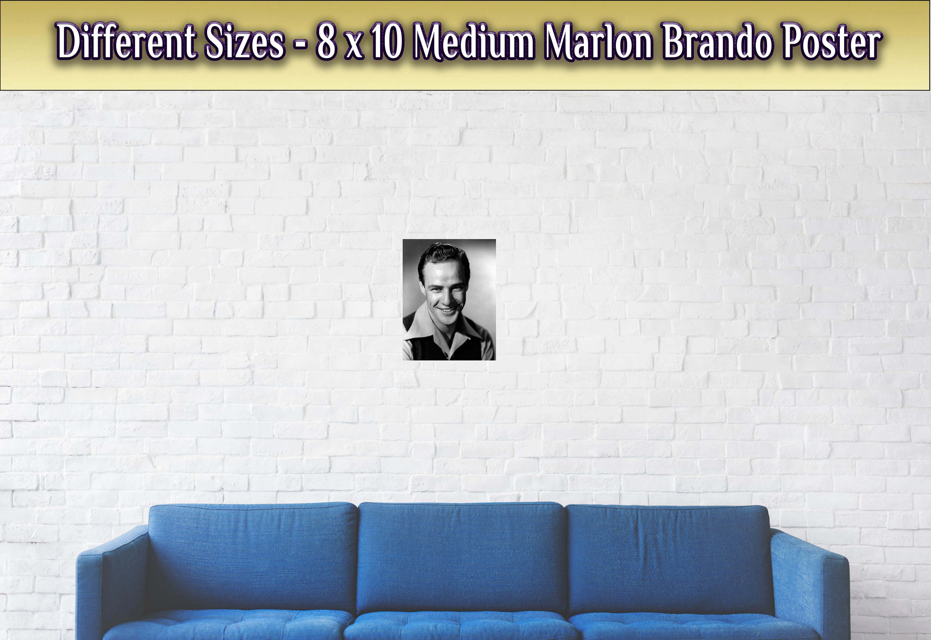 マーロン・ブランドのポスター：復元されたヴィンテージのハリウッド