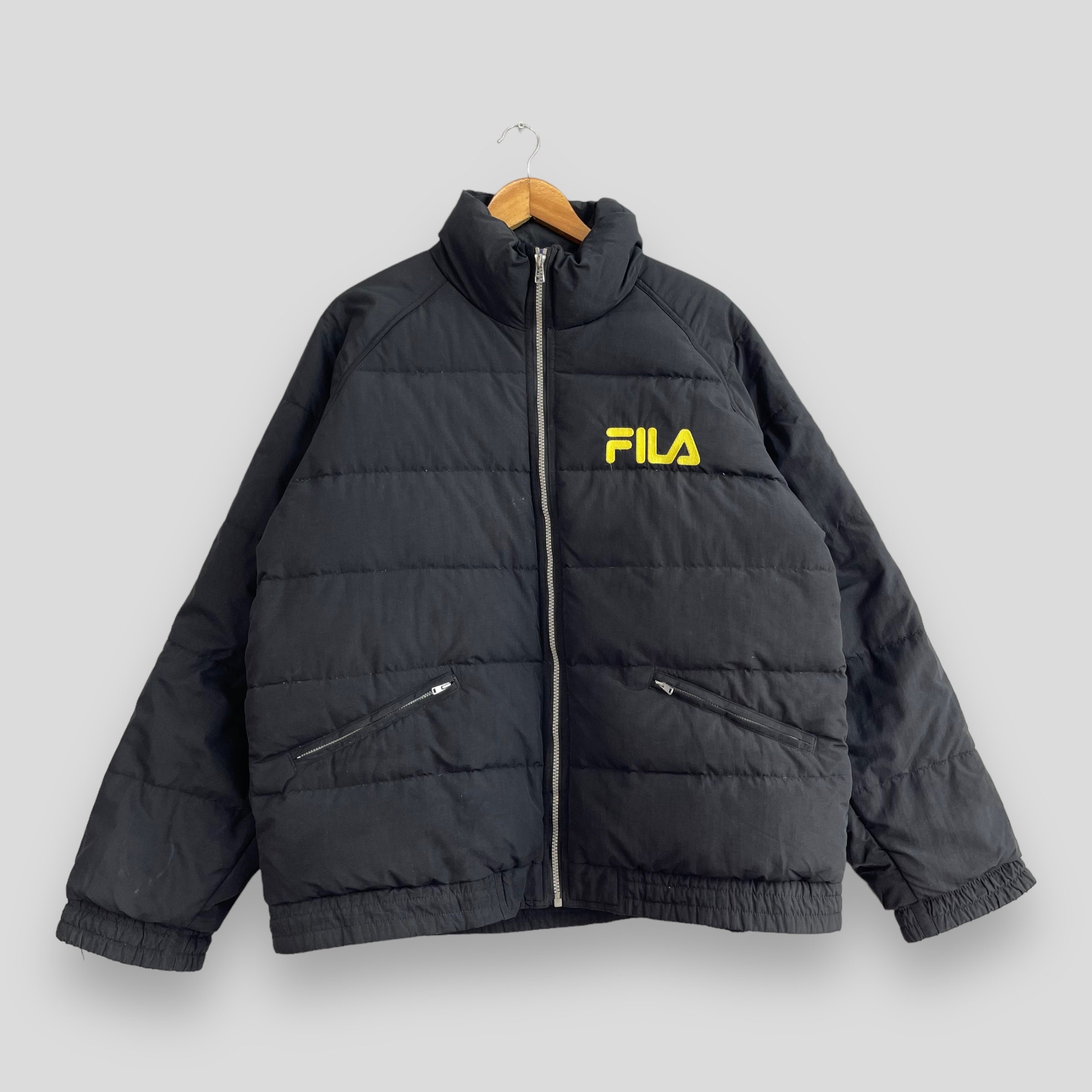 Vintage FILA Puffer Goose Down Jacket Xlarge 1990's Fila Italia