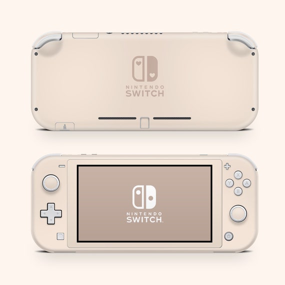 Nintendo Switch Lite スキンシール プレミアムビニール ニュートラル