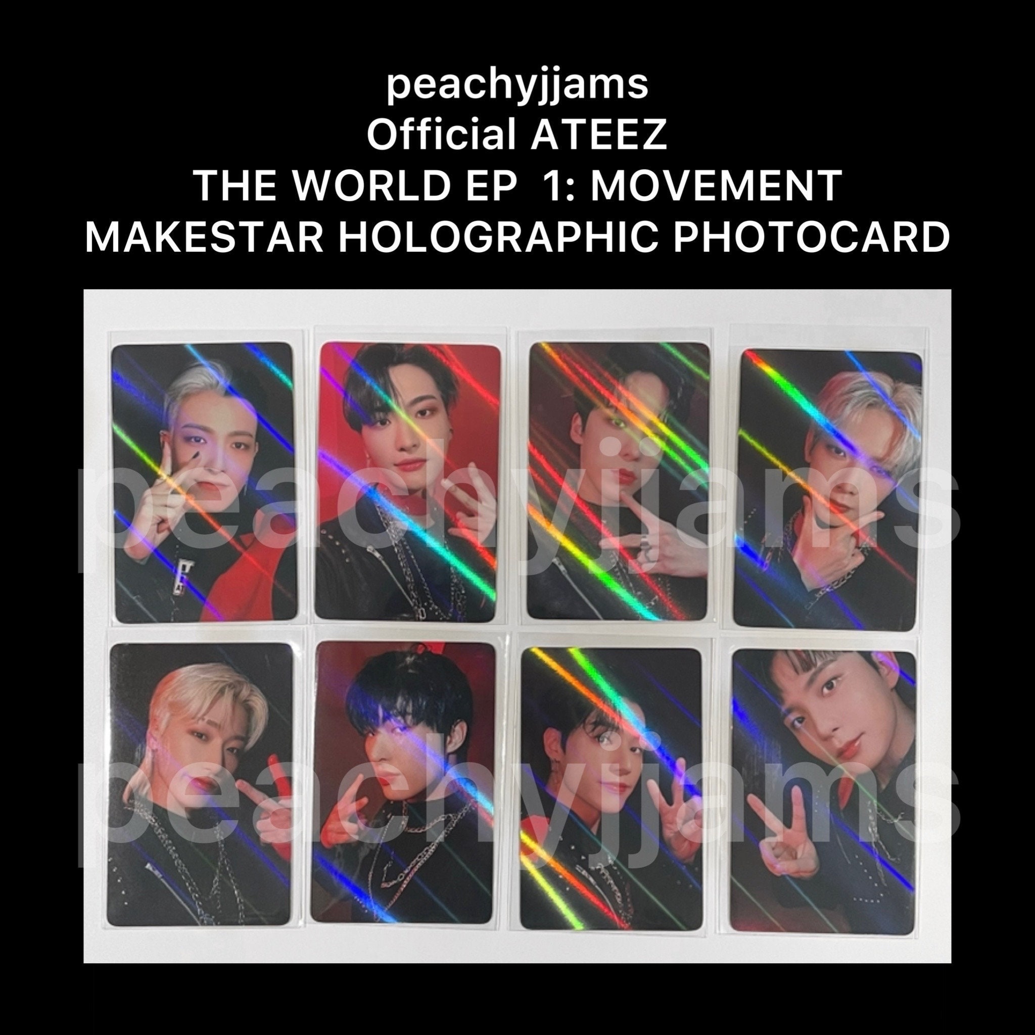 Official Ateez Fever the World Ep 1: Movement Makestar Holographic
