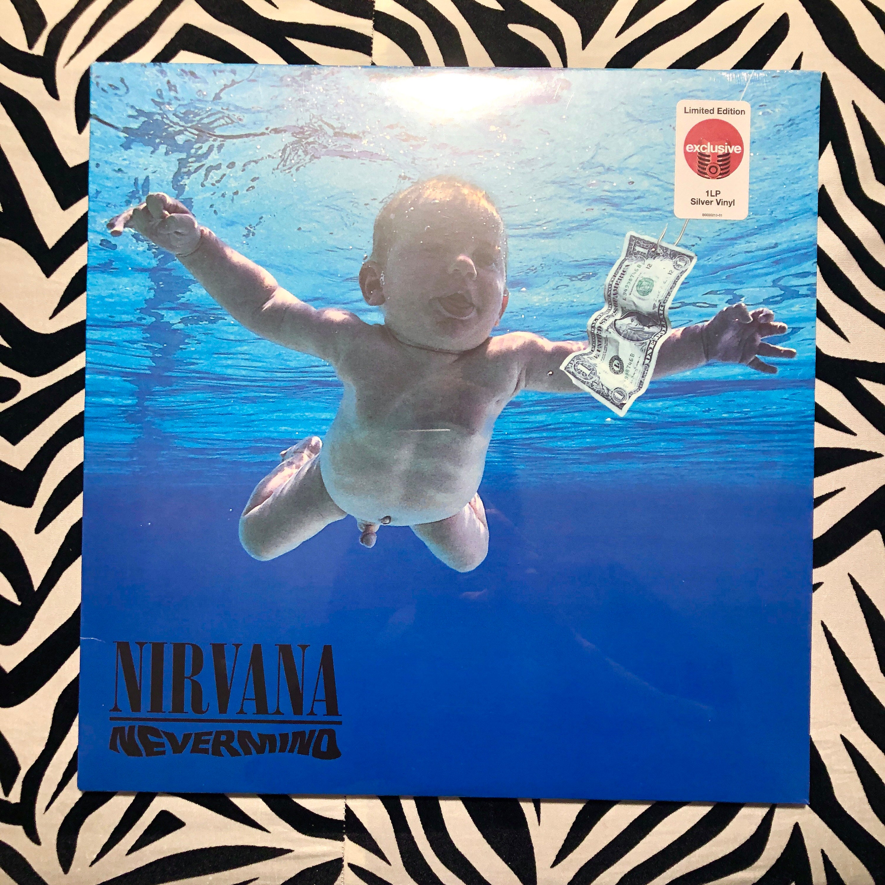 Nirvana Nevermind Limited Edition Exclusive Target Silver Vinyl