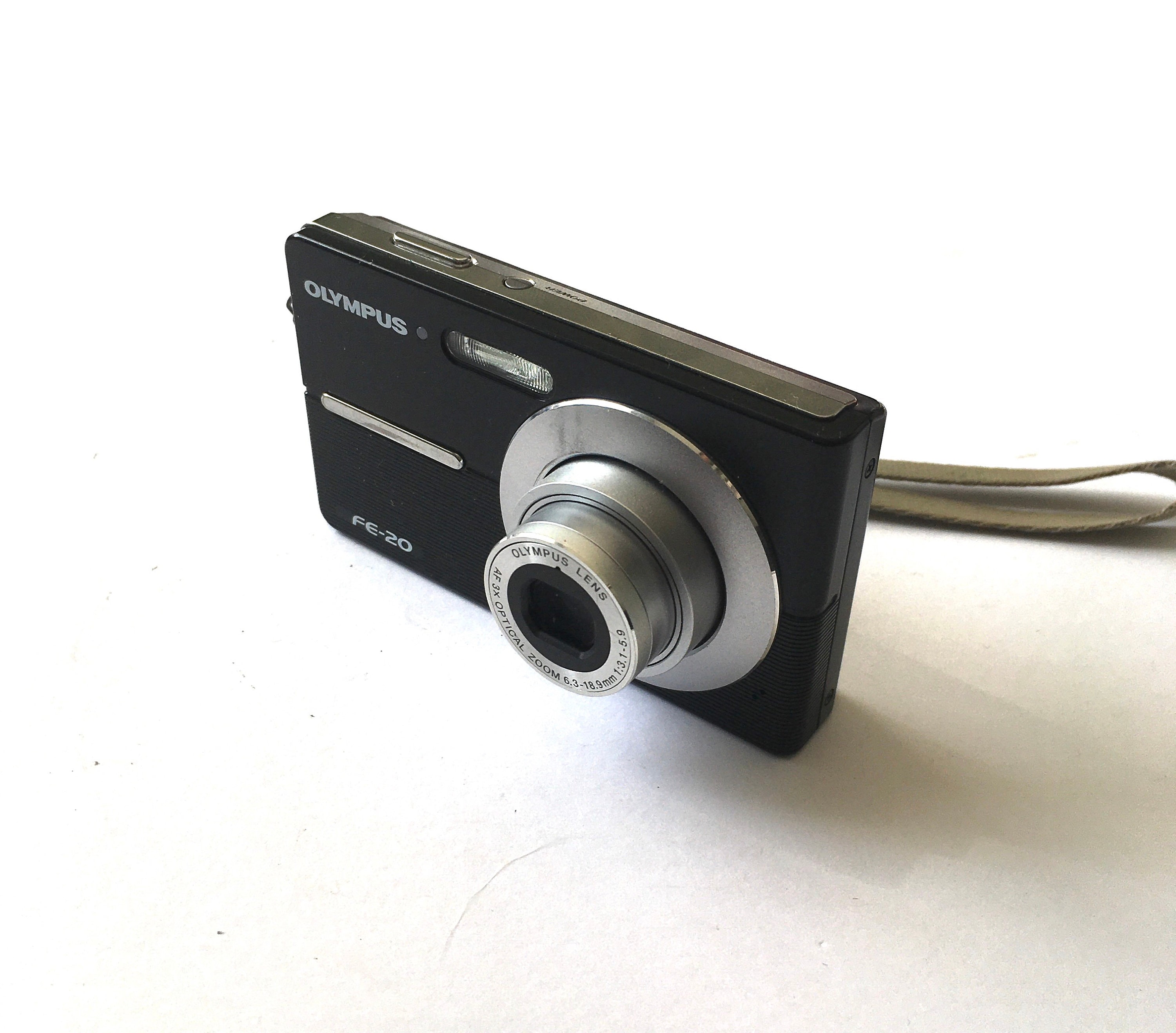 Vintage Retro Black OLYMPUS FE-20 8.0MP Digital Camera - Etsy