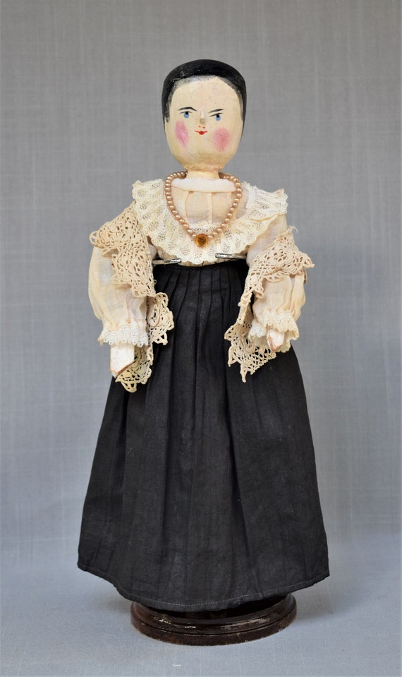 Beautifully Dressed Antique Grodnertal 