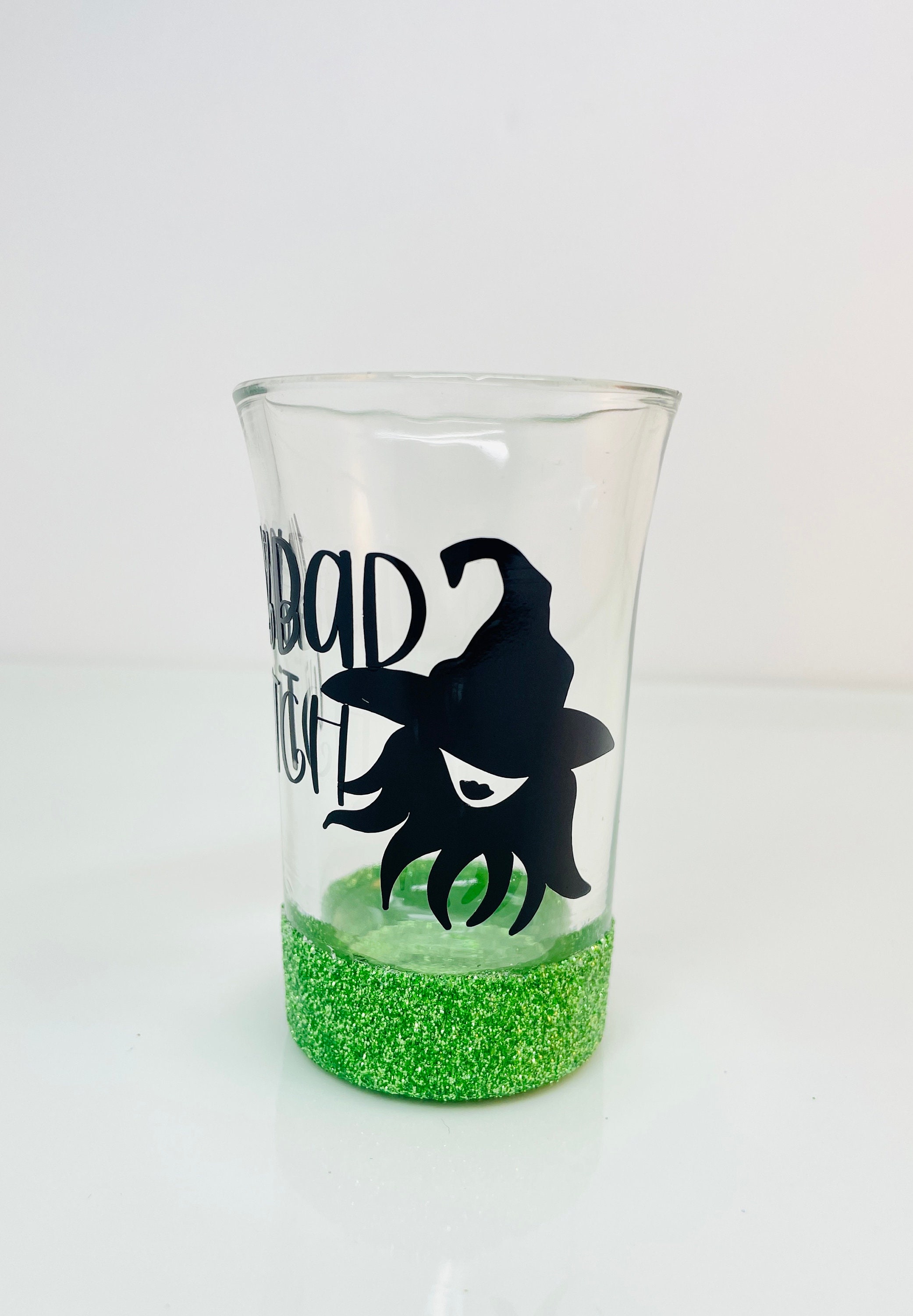 Glitter Halloween Shot Glasses: Spooky Party Decor - Etsy